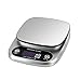 Produktbild Küchenwaage aus Edelstahl, Iitrust Elektronische Waage 1g ~ 10Kg mit LED-Display Digitale Küchenwaage - Silber