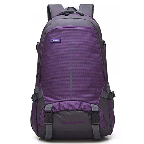 Preisvergleich Produktbild GWQGZ Außenbereich Große Kapazität Travel Umhängetasche Freizeitmode Mountain Bike Pack Violett