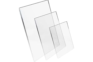 NIEVAN Premium Solid Clear Polycarbonate Double Sided UV Protected Sheets (8mm), Impact-Resistant, Glass Replacement, Ideal for Greenhouse Roofing, Shed Windows, and Outdoor Canopies
