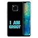 Produktbild Stuff4® Gel TPU Hülle/Case für Huawei Mate 20 Pro/Retro I Am Groot Muster/Comic Wächter Inspiriert Kollektion