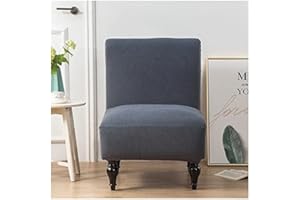 RTSFKFS Stretch Sesselbezug ohne Armlehne，Elastisch Sofabezug Sesselschoner Sessel-Überwürfe onhe Armlehnen,langlebig,Jacquard-Stoff, Waschbar,für Wohnzimmer Hotel Haus Esszimmer ( Color : A , Size : 2PCS )