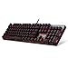 Produktbild Red Switch Mechanical Keyboard Backlight Gaming Keyboard 104 keys Wired USB Metal Base Keyboard for Game