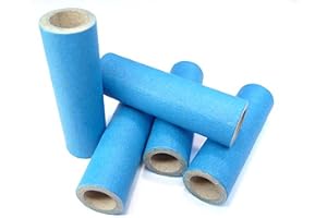 Kartonghylsa 10 x 15 x 50 mm, blå, parallell lindning, extremt solid, pyro pappersrör, pappershylsa, kartonghylsor, olika antal tillgängliga (10)
