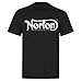 Price comparison product image Norton Motorcycles Vintage Motors Biker T Shirt Black T-Shirt (XXX-LARGE)
