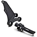 Rider Front Passenger Footrests Foot Pegs Motor Foot Rests 2PCS Fit For Suzuki GSX-R 750 2006 2007 2008
