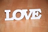 Rainbow Fox PVC Material LOVE Sweetheart Table Decor Holzbuchstaben Wörter Hochzeit Dekoration / Geschenk Ceremonial Décor - 4