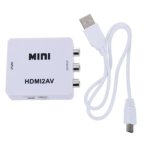 TOOGOO (R) Adapter HDMI ¡ú Analog (Composite) Kleiner Wandler HDMI?RCA ¡¤ Video- und Audio Konvertierungs adapter - 7