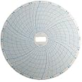 Supco CR87-1 Chart Paper for 6" Circular Recorders, 24 Hour, -40 to 30F, 60/pk
