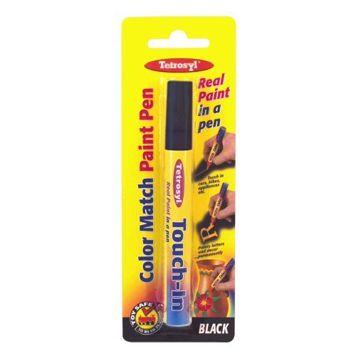 Black Scratch Repair Pen / Touch In Paint Black / REAL PAINT IN A PEN