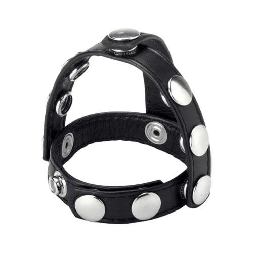 Preisvergleich Produktbild Strict Leather Snap-on Penis- und Hoden-Harness