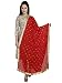 Red Embroidered Chiffon Dupatta/ Dulhan Dupatta RS.449.00