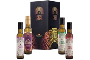 ESENCIA CALIFAL | Pack 4x250mL Condimentos Preparados A Base de Aceite de Oliva + AOVE Cosecha Temprana 25/26