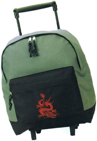 Trolley backpack 1127 Spear Fashion with Telescopic Rod and Casters in 4 Colours 26 x 31 x 16 cm Brown brown