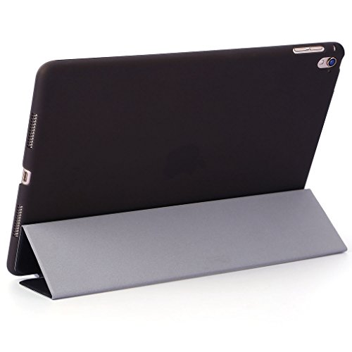 iMusi iPad Pro 9.7 Hülle Schutzhülle Klapp Tasche Abdeckung Ledertasche für mit Automatischen Schlaf / Wach – Schwarz - 6
