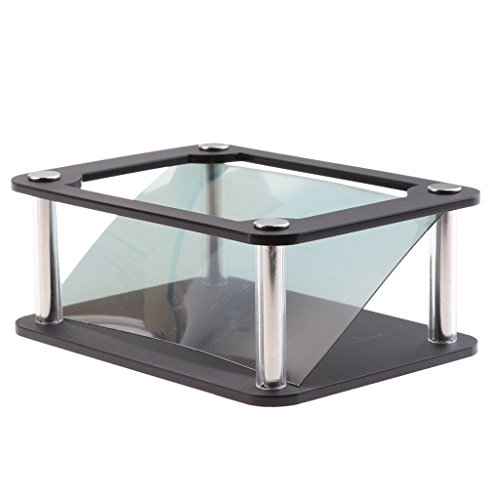 MagiDeal Universale 180 Gradi 118x83x46mm 3D Holografica Proiettore Scatola per 3.5 '' ~ 5 ''Smart Phone Telefoni Cellulari Astuti
