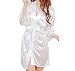 Caratcube womens Satin Night Dress(White_CTC - BD - 21_Free Size) RS.429.00