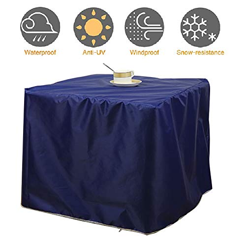 Preisvergleich Produktbild PENGFEI Gartenmöbel Abdeckung Abdeckplane Schutzhülle Gartentisch Draussen Wasserdichte Plane Rattan Tisch Und Stuhl Staubdicht Anti-UV, Mehrere Größen (Size : 80x80x80cm)