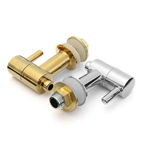 Preisvergleich Produktbild Ils - Edelstahl Weinfass Hahn Getränk Zufuhr Hahn Silber / Golden