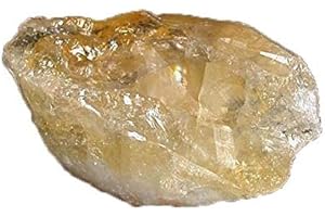 LA SPHÈRE GUÉRISSEUSE Citrine Brute Extra 20-25 mm Pierre Naturelle de Madagascar Lithothérapie, Véritable et Naturelle