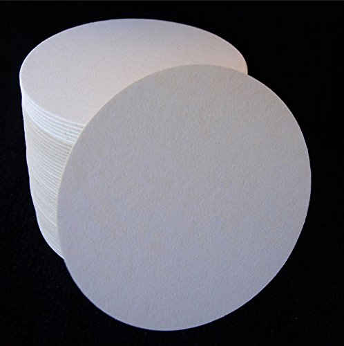 Bierdeckel Rohlinge aus Original Bierfilz rund 10,7 cm (100er Set)