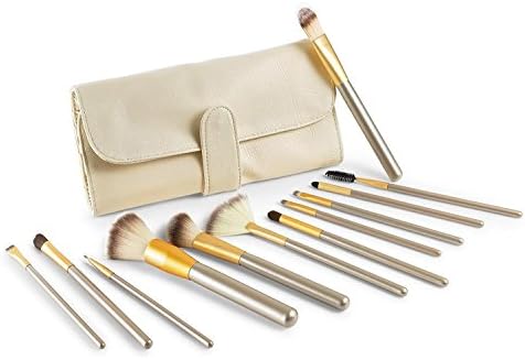 Elephant Xu®Makeup Brushes 12PCS Professional Cosmetics Makeup Brush Set with Make Up Brush Pouch