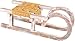 Produktbild Legler Weihnachtsdeko Deko-Schlitten ca. 28 x 11 x 10 cm -