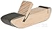 Produktbild matches21 Schleifholz Schleifklotz Handschleifer Werkzeug aus Massivholz inkl. 1 Schleifpapierstreifen Maß: 130x25x25 mm