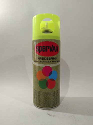 SparVar Kreidespray Neon mit Überkopfdüse, 400 ml, leuchtgelb, 6001012