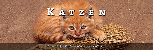Literarischer Tischkalender Katzen 2015