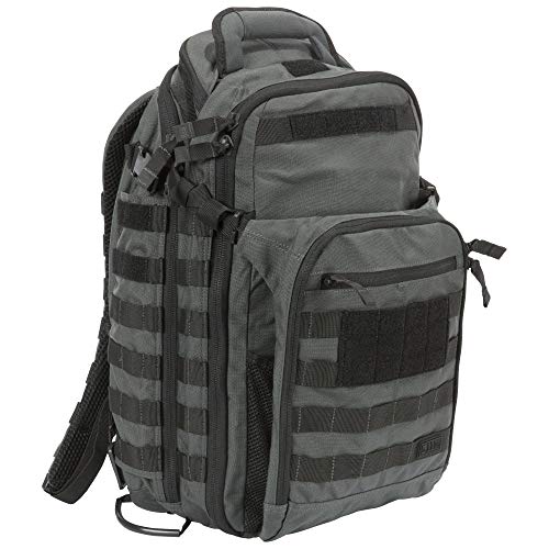5.11 All Riesgos Nitro Mochila, Negro, Color Double Tap, tamaño Talla única, Volumen Liters 25.0