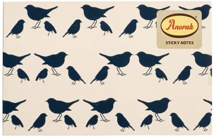 Anorak Kissing Robins Sticky Notes