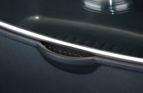 GSW 410113 Gourmet Universalbräter mit Aroma-Glasdeckel und Grillboden, 33 x 21 cm / 6 Liter - 2