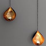 Collectible India Set of 2 Metal Tealight Candle Holders