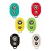 Produktbild weiß Drahtloser Bluetooth Fernauslöser mit Kameraaktivierung (verwendet mit Selfie-Stick) für Apple iOS und Android Smartphone und Tablet