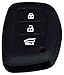 CP Bigbasket Silicon Key Cover for Hyundai Creta 3 Button Smart Key (Black) RS.195.00