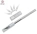 Produktbild Hycy Holzbearbeitung 6 Klingen Skalpell Messer Werkzeuge Kit Cutter Gravur Handwerk Messer Skulptur Carving Messer Handwerkzeug