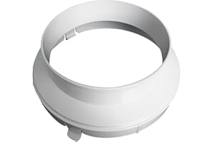 QOXEZY Klimaanlage Schlauch Abluftkupplung, Klimaanlage Abluftschlauch Anschluss, AC Teile Zubehör Gewinde Auspuff Schlauchanschluss