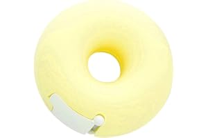 Jingyuu Distributeur de Ruban Adhésif,Dévidoir de Ruban Adhésif Forme de Donut avec 1 Ruban