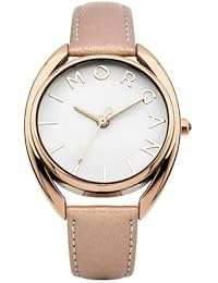 Morgan – m1246prg – Reloj Mujer – Cuarzo Analógico – Reloj color blanco – pulsera piel beige