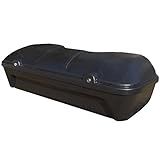 Topcase Hartschalenkoffer hergestellt aus widerstandsfähigem und ABS Kunststoff (Acrylnitril-Butadien-Styrol) mit spritzwasserfester Luftpolster Dichtung zum Schutz vor Wasser, Schlamm, staub etc.