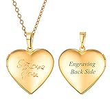 ❥ Personalisierbares Design ➥ Herz Medaillon mit 
