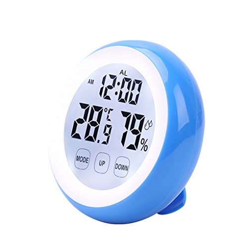 Preisvergleich Produktbild ° C / ° F Digital-Thermometer-Hygrometer-Temper... mit Hintergrundbeleuchtung Regard