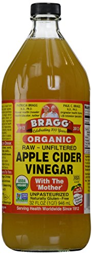 Vinegar, Apple Cider, Unfiltered, Raw, Organic, 32 oz.