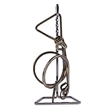 Material: Aleación FLAMEER 1 Juego De Niños Metal Rompecabezas Rompecabezas Juguete Chino Anillos Tradicionales Juguetes