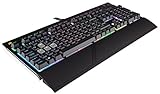  Corsair Gaming CH-9000088-UK Strafe Performance Mechanische Gaming-Tastatur mit roter Hintergrundbeleuchtung (Zertifiziert generalüberholt) schwarz Schwarz