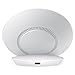 Produktbild Prevently Wireless Charger Fast Wireless Charger Kabelloses Schnellladegerä Doppel-Spulen Qi-drahtloses Ladegerät das Stand-Dock für Samsung-Galaxie S9 / S9 + auflädt (Weiß)