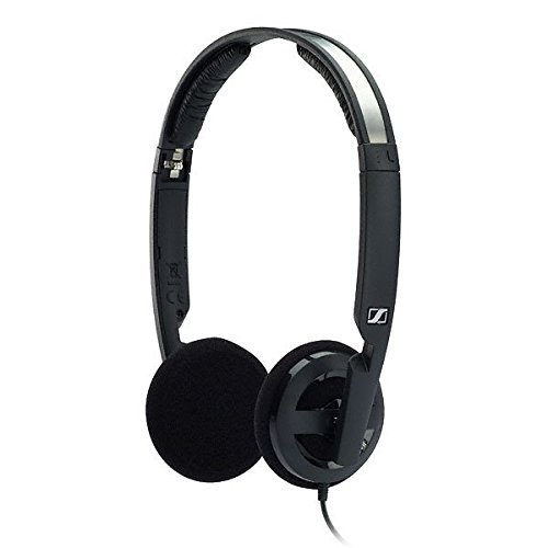 Sennheiser PX 100-II Foldable Open Mini On-Ear Headphone - Black