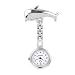 Produktbild Hrph Dolphins-Quarz-Uhr-Krankenschwester-Legierung Mode Armbanduhr Smiley Krankenschwester Tischuhren
