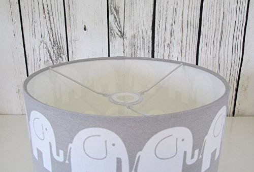 Grey Elephant Lampshade