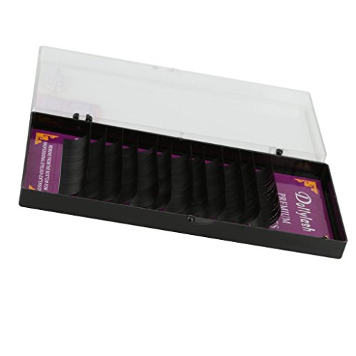 12 Reihen Einzelne Künstliche Wimpern Einzelwimpern Semi-permanente Erweiterungen C Form – 14mm - 2